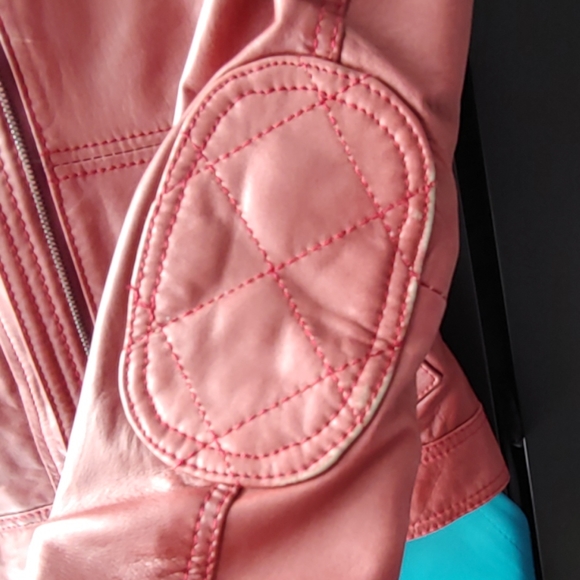 Esprit Lambskin Biker Jacket - Picture 6 of 8